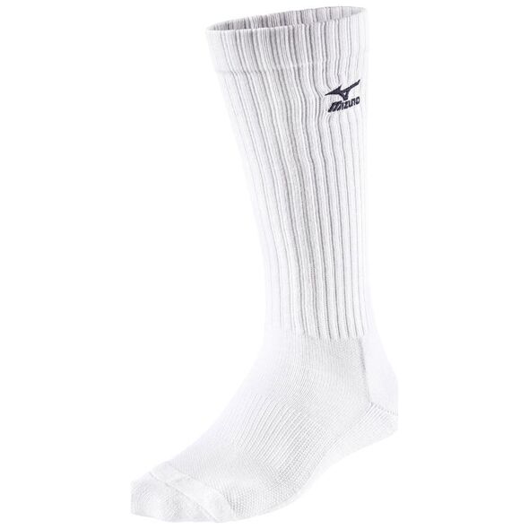 Mizuno Skarpety Mizuno Volley Socks Long białe XL / 44-46