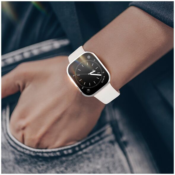 DUXDUCIS Etui Dux Ducis Hamo Apple Watch 7 45mm srebrny