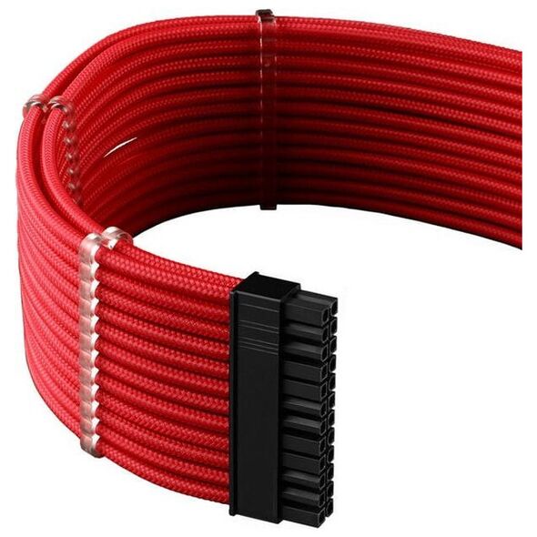 CableMod CableMod C-Series PRO ModMesh 12VHPWR Cable Kit for Corsair RM, RMi, RMx (Black Label) - red