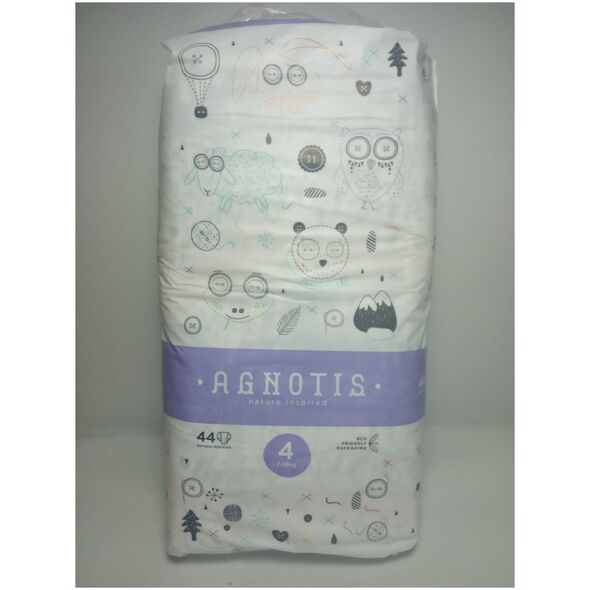 AGNOTIS baby diapers, Nr.4, 7-18 kg, 44 pcs., AG4