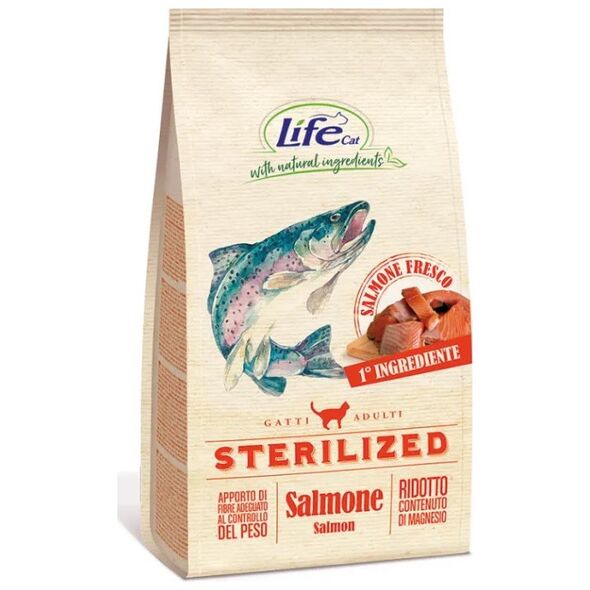 Life Pet Care LIFE CAT 1,5kg ΑΠΟΣΤΕΙΡΩΜΕΝΟΣ ΣΟΛΩΜΟΣ /6 13989724 8034105423251