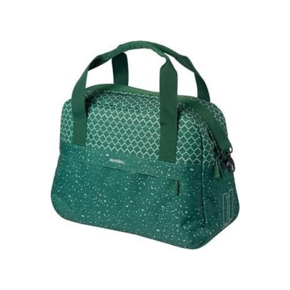 Torba BASIL FLAIR CARRY ALL BICYCLE BAG, HOOK-ON, 18L, Wodoodporna, Green (NEW 2025)