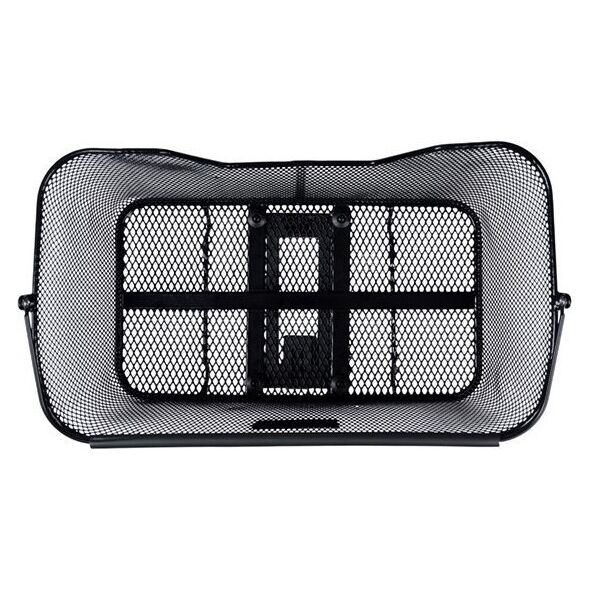 Kosz na bagażnik BASIL BASE XL REAR BASKET, MIK z adapterem do mocowania, Stalowy, Black (Eco Bottom) (NEW 2025)