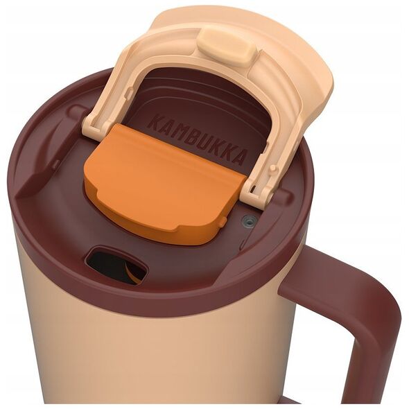 Kubek termiczny z teleskopową słomką Kambukka Rio Tumbler 950ml Almond Dream