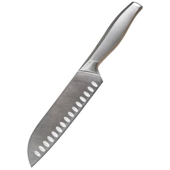 STALOWY NÓŻ SANTOKU 30,5cm BANQUET