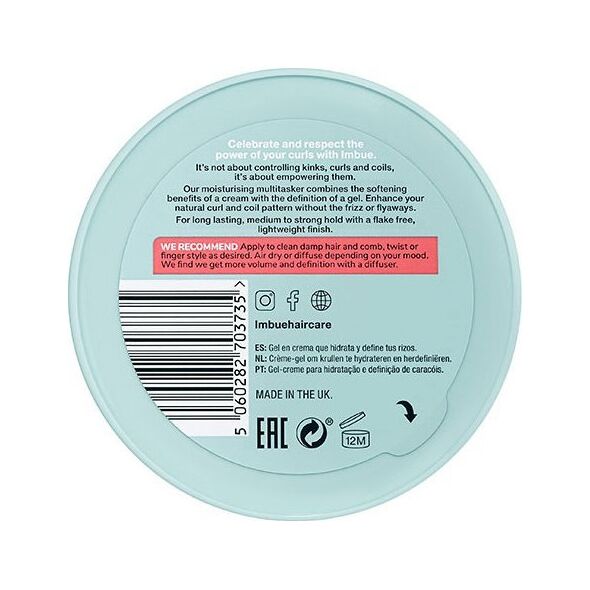 Diego Dalla Palma Imbue - Curl Empowering Cream Gel 14044446 5060282703735