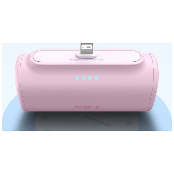 Powerbank OS-Baseus Compact IP 5000mAh 20W (różowy)