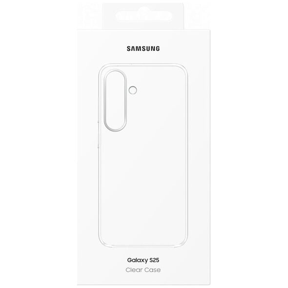 Etui silikonowe Samsung Clear Case EF-QS931CTEGWW do Samsung Galaxy S25 - przezroczyste