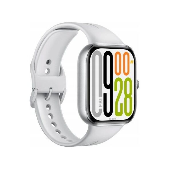 Xiaomi Redmi Watch 5 | Smart watch | GPS (satellite) | AMOLED | 2.07" | Waterproof | Silver Gray