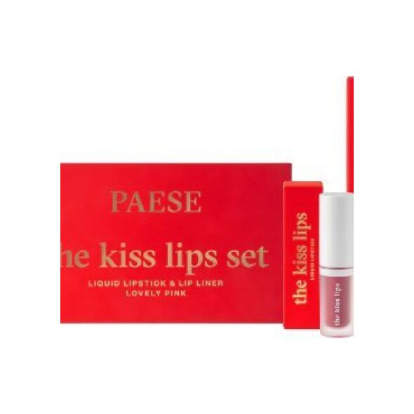 PAESE The Kiss Lips pomadka do ust 03 Lovely Pink 3,4ml + konturówka do ust
