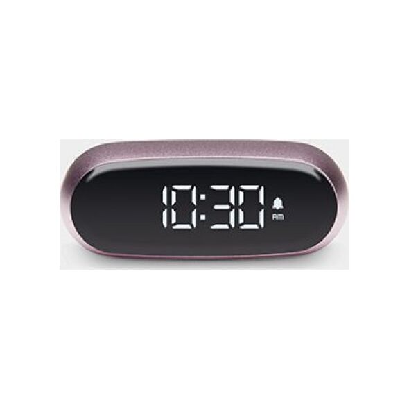 Lexon Minute Alarm Clock Mini Light Pink LR154LP