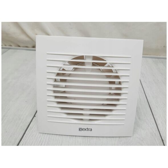 Household fan E-EXTRA EE100HT, DN100, with timer and humidity sensor