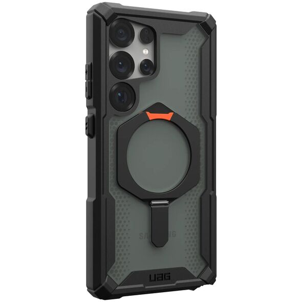UAG Plasma XTE Magnet -  obudowa ochronna do Samsung Galaxy S25 Ultra 5G z wbudowanym modułem magnetycznym (black/orange)