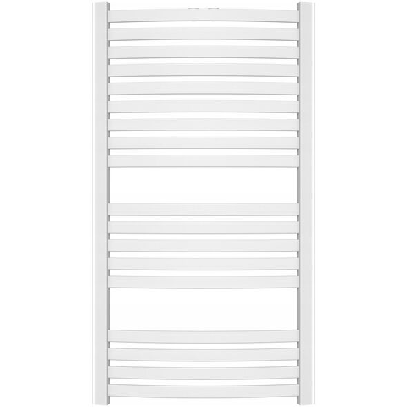 Towel dryer INVENA, 1000 x 540 mm, steel, white