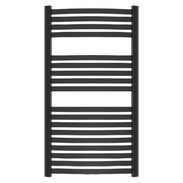 Towel dryer INVENA, 1000 x 540 mm, steel, black