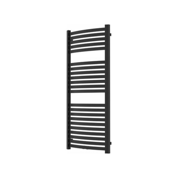 Towel dryer INVENA, 1200 x 540 mm, steel, black