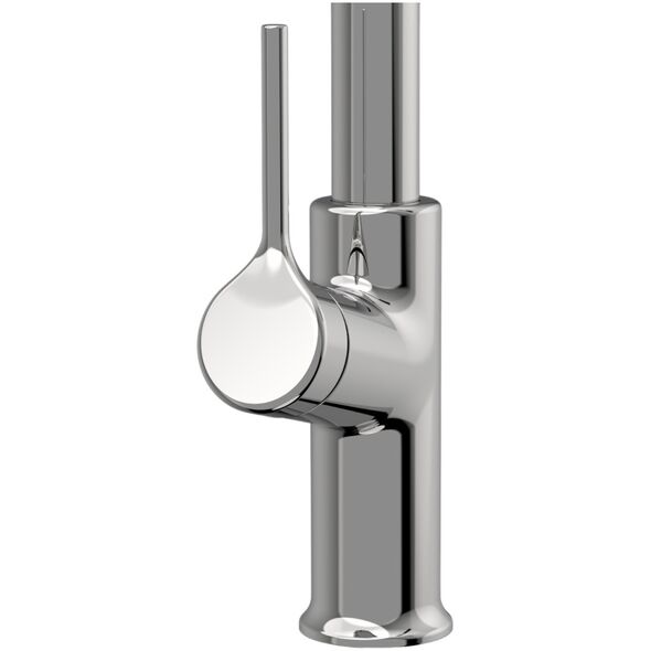 Sink mixer INVENA FARSALA, with pull-out spout, chrome color.