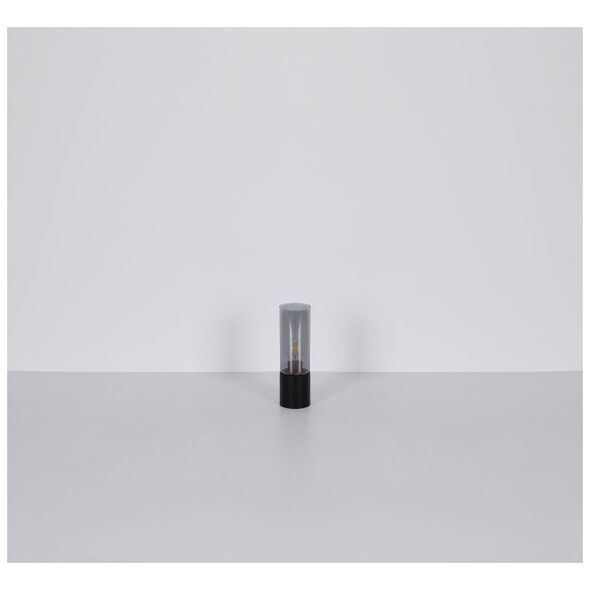 Table lamp GLOBO ANNIKA, 1xE27, 25W, 230V, cable 1.5m, metal, black color, o9x30cm