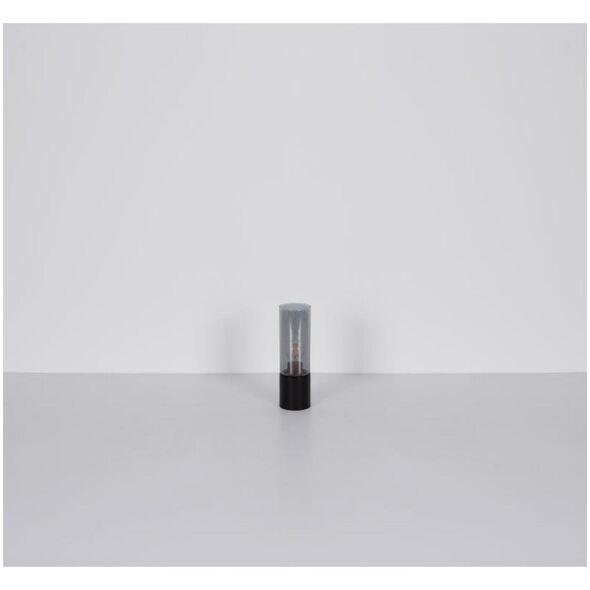 Table lamp GLOBO ANNIKA, 1xE27, 25W, 230V, cable 1.5m, metal, black color, o9x30cm