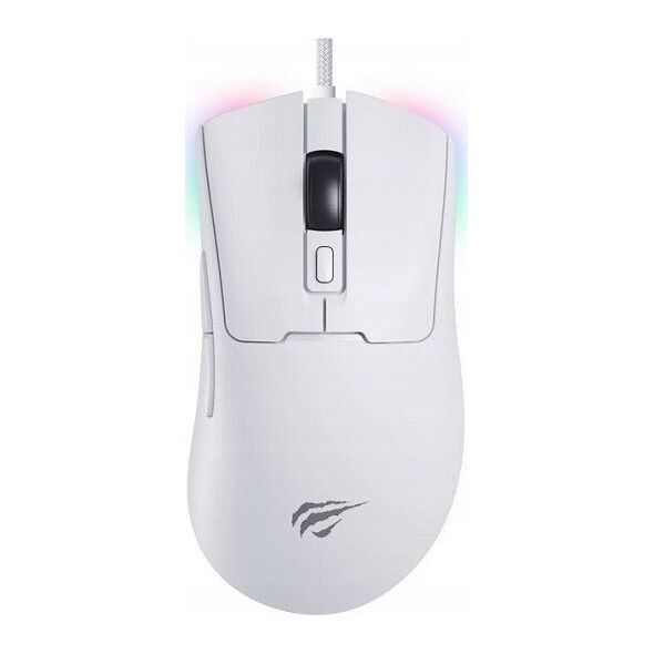 Przewodowa mysz gamingowa HAVIT MS966 RGB (biała)