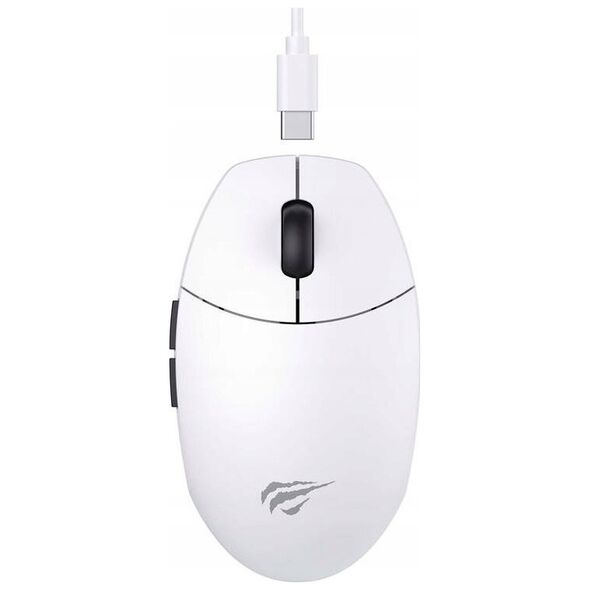 Bezprzewodowa mysz gamingowa HAVIT MS1039W (biała)