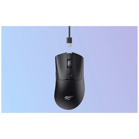 Przewodowa mysz gamingowa HAVIT MS966 RGB (czarna)