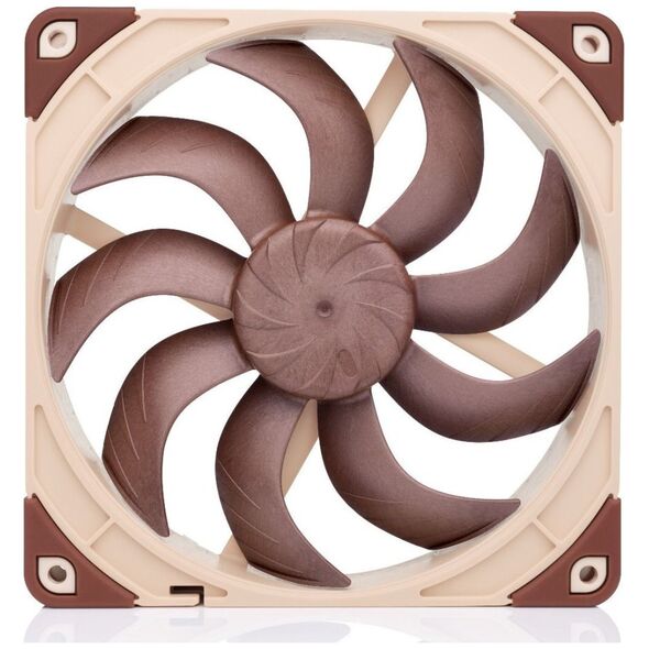 Noctua NF-A14X25 G2 LS-PWM, Air cooler, 14 cm, 800 RPM, 81.6 m³/h, Beige, Brown