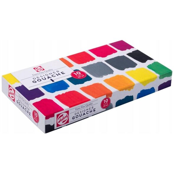 Talens Gouache Extra Fine basic set | 10 x tubes