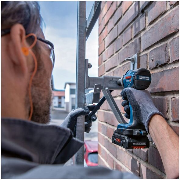 Bosch GDS 18V-330 HC PROFESSIONAL, Impact wrench, Black, Blue, Red, 1/2", 2800 RPM, 560 N·m, 1200 RPM - SOLO