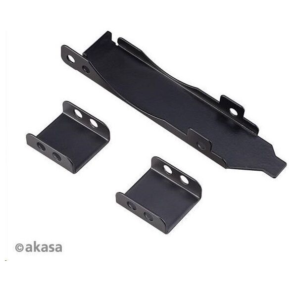 Akasa Wspornik slotu PCI do wentylatorów 80/92mm (AK-MX304-08BK )