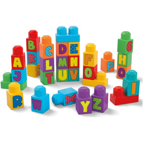 Mega bloks kaladėlių rinkinys ABC (30 det.)