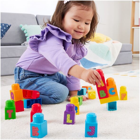 Mega bloks kaladėlių rinkinys ABC (30 det.)