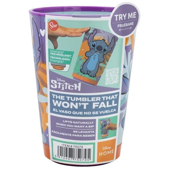Disney Stitch - Nieprzewracalny kubek Dropsafe z kolekcji Aloha 470 ml