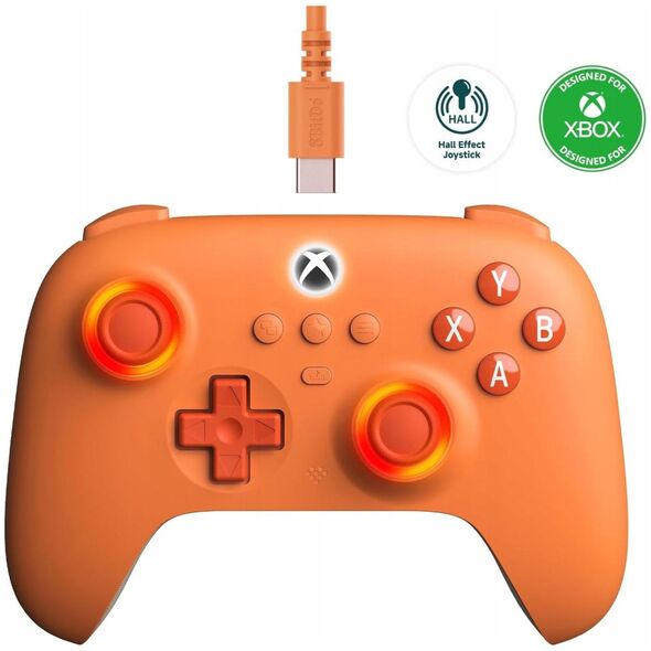 8BitDo Ultimate C Wired Xbox Gamepad Ora