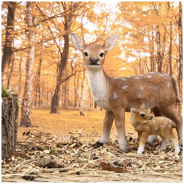 DECORATION FAWN MIX20.8X13X20.8CM