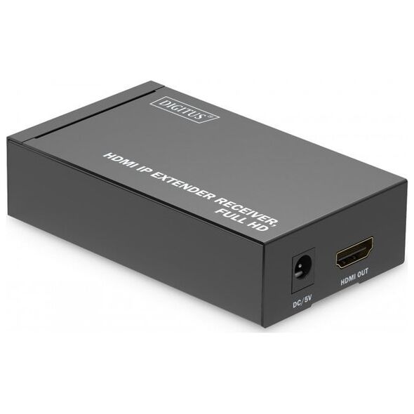 Digitus DIGITUS HDMI IP Extender Receiver Full HD       schwarz
