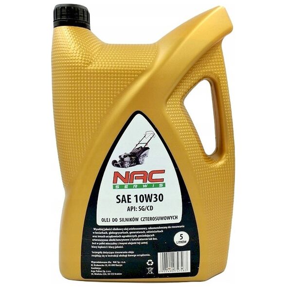 NAC LAWNMOWER OIL 10W30 5L 4-STROKE