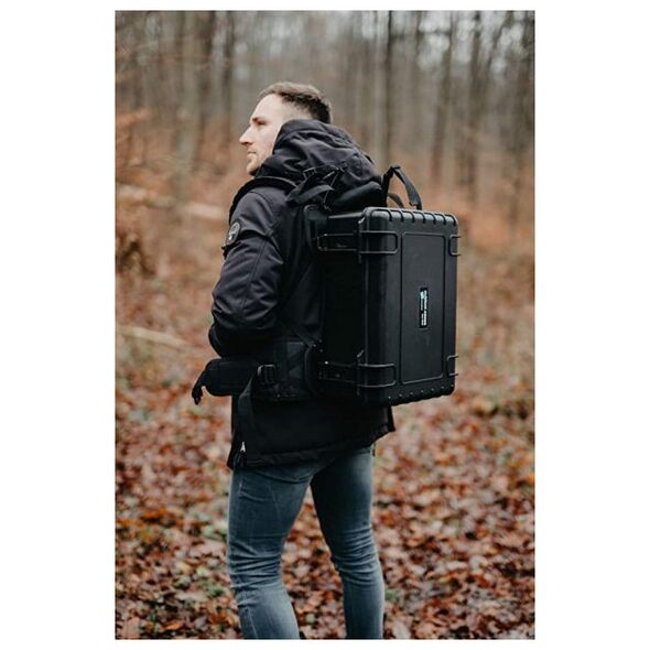 Βαλίτσα φωτογραφιών B&W International B&W Outdoor Case Type 5000 ένθετο χωρίσματος με κίτρινη επένδυση 6290144 4031541703415