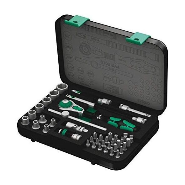 Σετ καστάνια Wera Wera 8100 SA 4 Zyklop Speed ​​- 1/4 drive, imperial 9658415 4013288121127