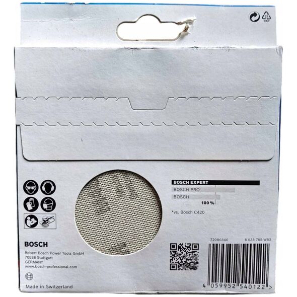 Bosch Bosch Expert M480 mesh sanding sheet O 125mm, K150 (5 pieces)