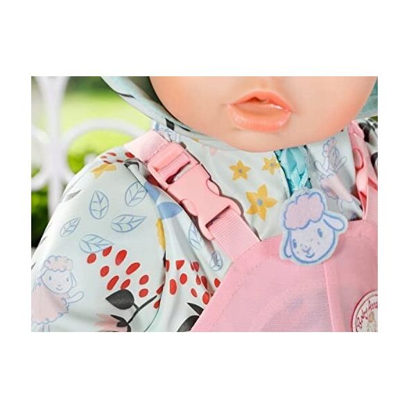 Zapf ZAPF Creation Baby Annabell rain set 43cm, doll accessories (overalls, raincoat and boots)