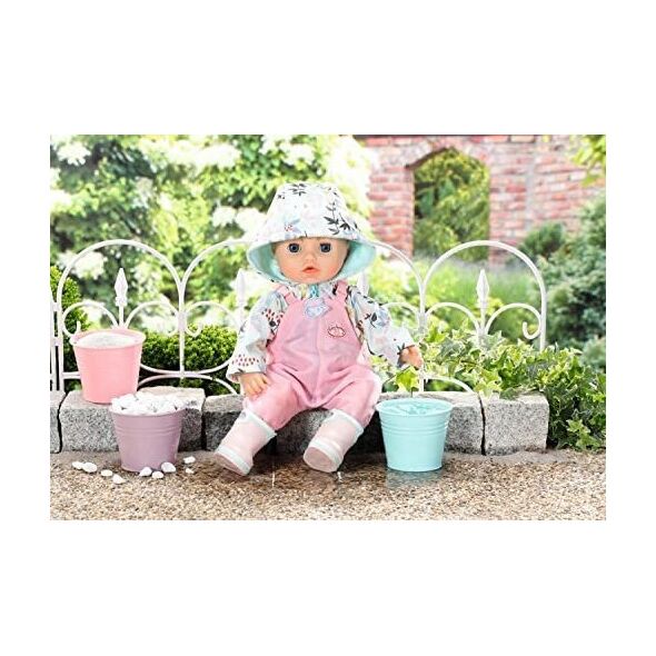 Zapf ZAPF Creation Baby Annabell rain set 43cm, doll accessories (overalls, raincoat and boots)