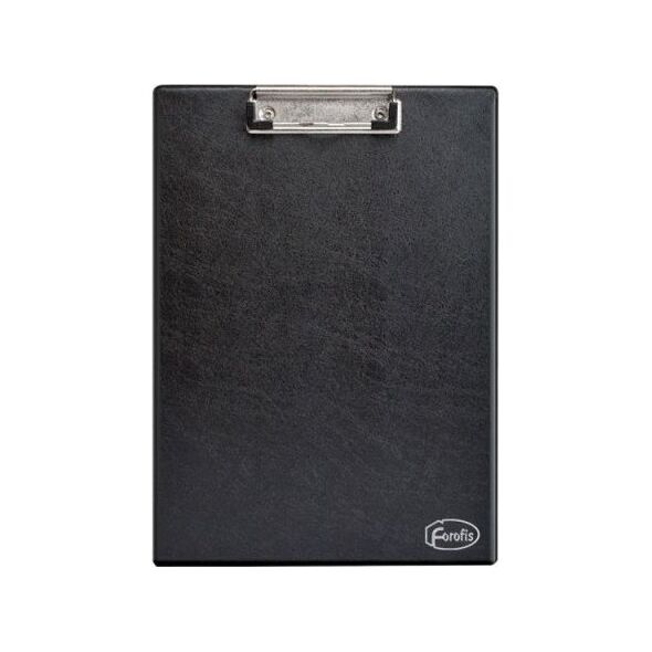 Κλιπ Forofis με μεταλλικό κλιπ A4 FOROFIS 91240 μαύρο PVC 10382955 4030969912409