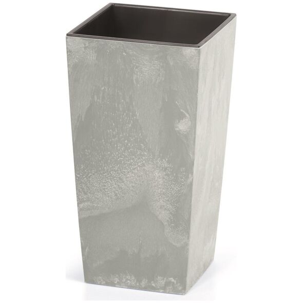 Prosperplast Doniczka z wkładem Urbi Square Effect DURS140E beton