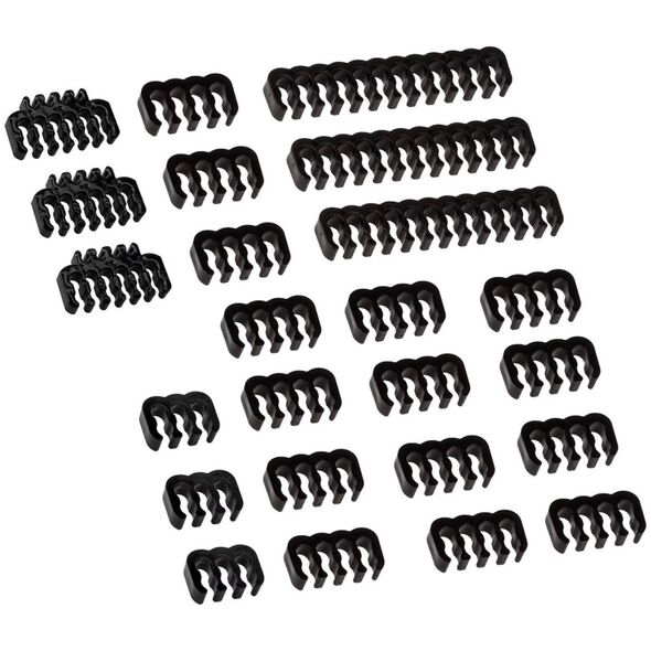 Kolink Kolink Core Pro Braided Cable Extension Kit 12V-2x6 Type 2 - Jet Black 13338806 5999094005662