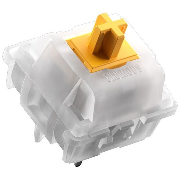 Glorious Glorious Panda Silent Switches, mechanisch, 5-Pin, taktil, MX-Stem, 50g - lubed, 36 Stück