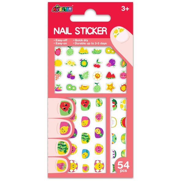 Αυτοκόλλητα νυχιών Avenir - Unicorn glitter 9114031 6920773381769
