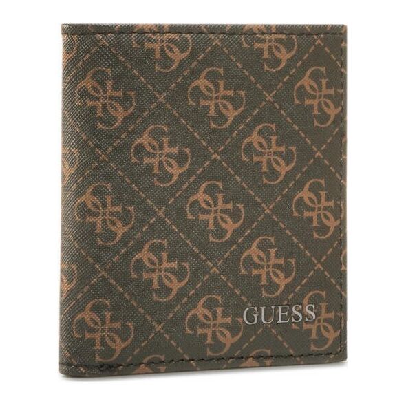 Guess Guess, Vezzola, Wallet, Small Billfold, SMVZLALEA22, Dark Brown, For Men For Men