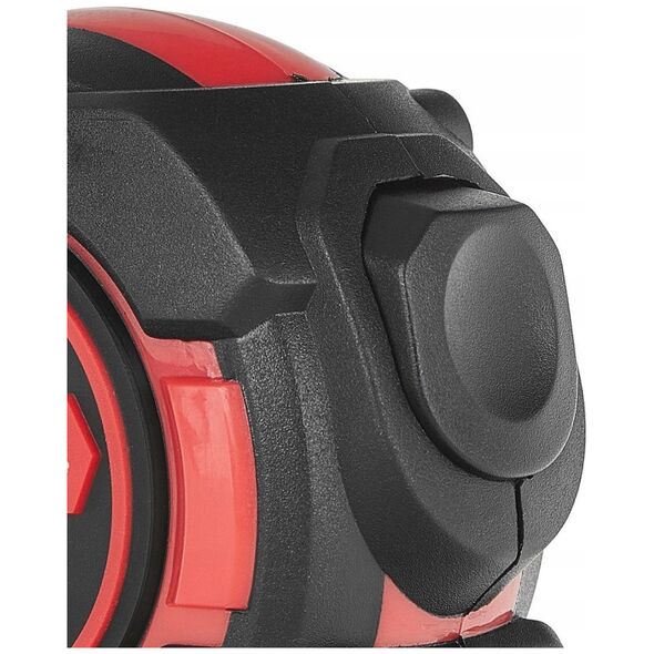 Miara zwijana nylon dwustronna z magnesem i autostopem 5m/25mm KLASA I – kartonik wystawowy (6/60)