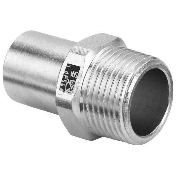 Element wsadowy 15 x 1/2 stal / ocynkowaneŁącznik do rur